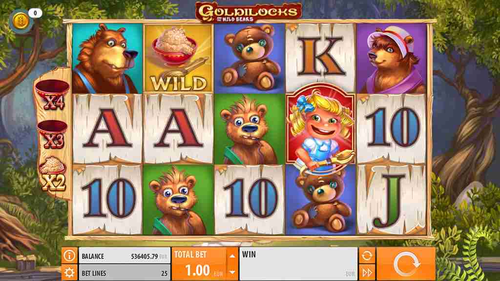 Goldilocks eli Kultakutri kolikkopeli tuovat vanhat lastentarinat kasinopeleihin. Lue arvostelumme ja kokeile tätä kolikkopeliä kasinolla.