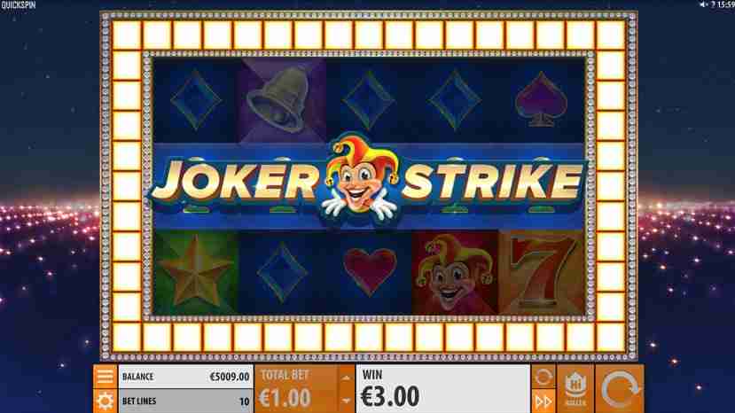 Joker Strike High rollereille sopiva peli. Lue arvostelu, valitse kasinosi ja kokeile tätä slottia, joka tarjoaa voittajalle elämyksen!