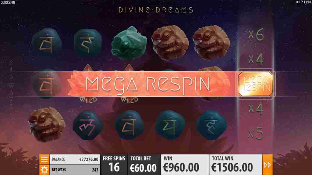 Divine Dreams on rauhoittava videokolikkopeli. Peliä pelatessa mieli lepää ja voi rauhoittua lempeän taustamusiikin kera. Lue arvostelu.