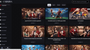 Casinova kasinolta löydät kasan tarjouksia.